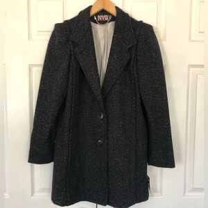 Vintage Wool Coat NYC Tweed Jacket Size 6 • DEADSTOCK • NEW WITH TAGS •